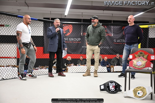 2023-11-18 Milano in the Cage 11 00869 Miscellaneous